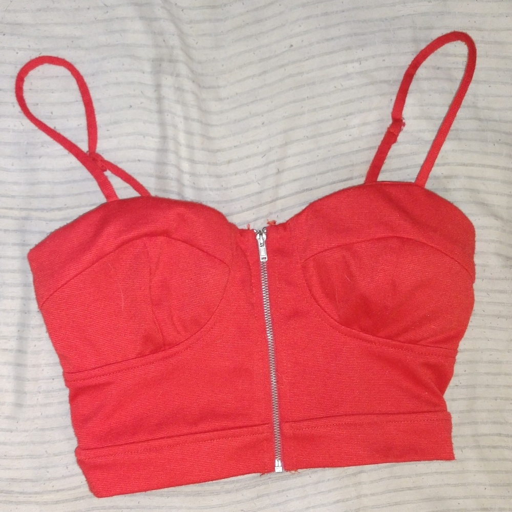 Red Deb bralette